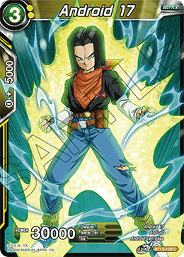 Android 17 (Common) (BT13-108) [Supreme Rivalry] | Event Horizon Hobbies CA