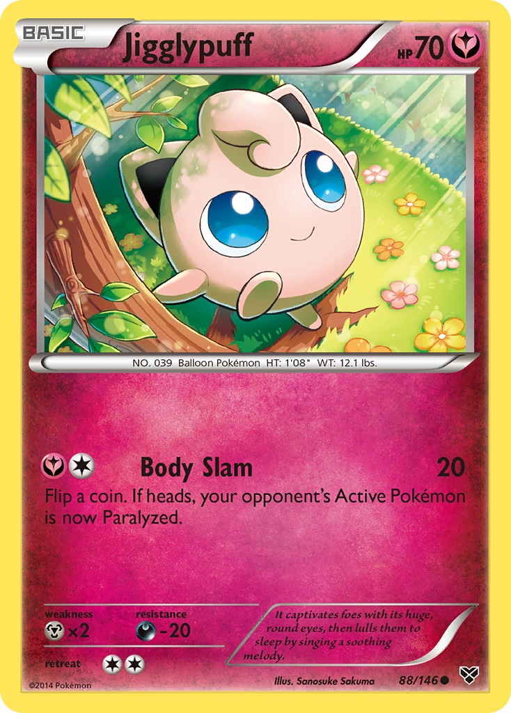 Jigglypuff (88/146) [XY: Base Set] | Event Horizon Hobbies CA