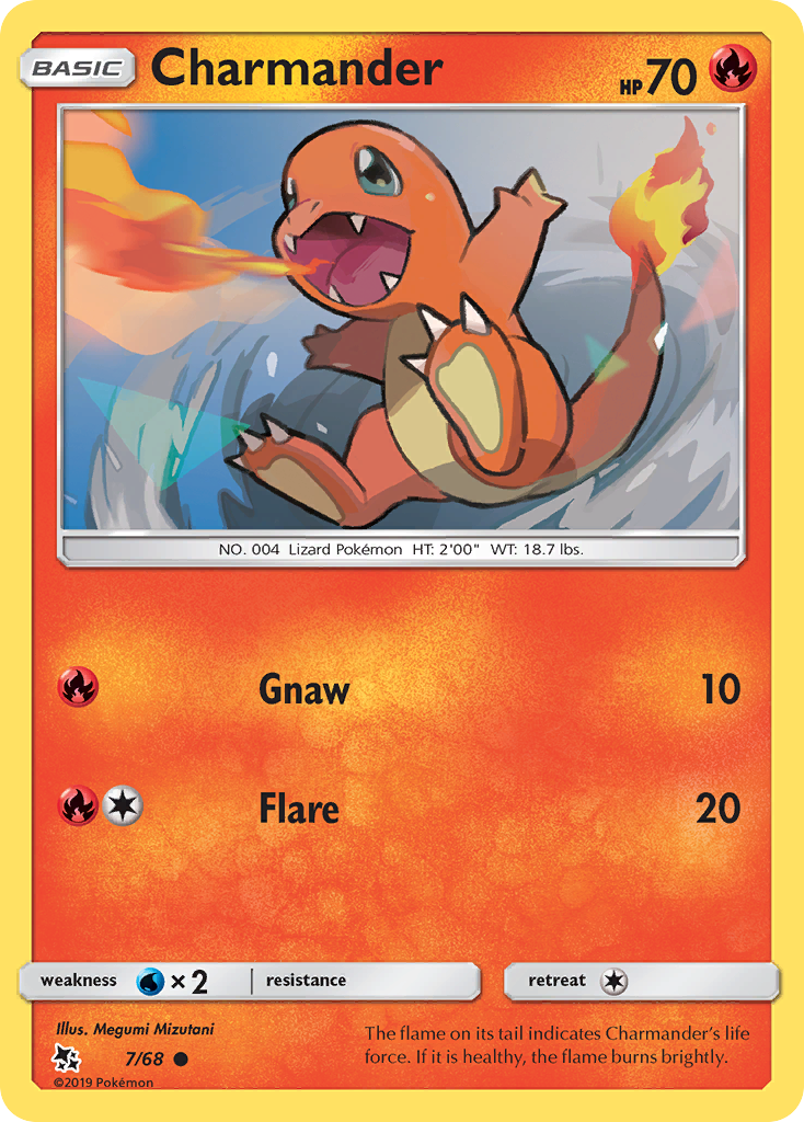 Charmander (7/68) [Sun & Moon: Hidden Fates] | Event Horizon Hobbies CA