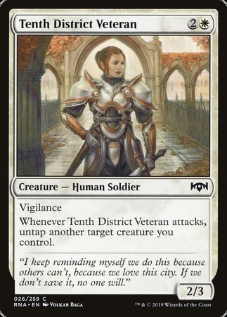 Tenth District Veteran [Ravnica Allegiance] | Event Horizon Hobbies CA