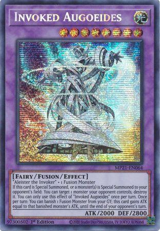 Invoked Augoeides [MP21-EN064] Prismatic Secret Rare | Event Horizon Hobbies CA