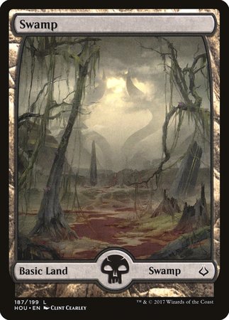Swamp (187) - Full Art [Hour of Devastation] | Event Horizon Hobbies CA
