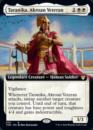 Taranika, Akroan Veteran (Extended Art) [Theros Beyond Death] | Event Horizon Hobbies CA