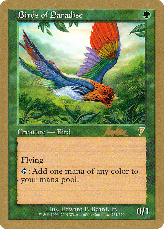 Birds of Paradise (Brian Kibler) [World Championship Decks 2002] | Event Horizon Hobbies CA