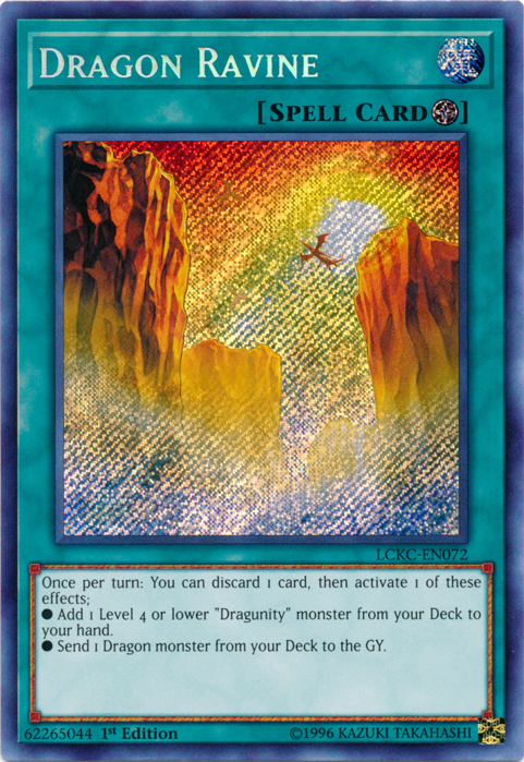 Dragon Ravine [LCKC-EN072] Secret Rare | Event Horizon Hobbies CA