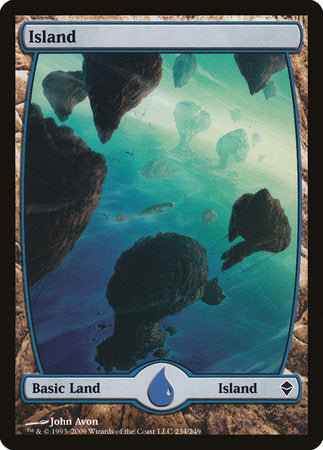 Island (234) - Full Art [Zendikar] | Event Horizon Hobbies CA