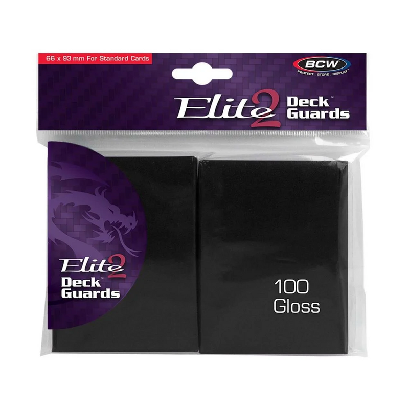 Sleeves - BCW - Elite 2 Deck Guards - Gloss