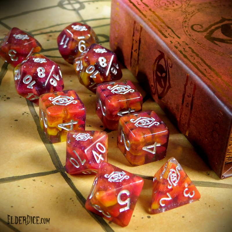 Dice - Infinite Black - Mythic Elder Dice