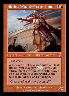 Alesha, Who Smiles at Death (Timeshifted) [Time Spiral Remastered] | Event Horizon Hobbies CA