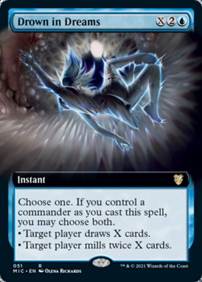 Drown in Dreams (Extended) [Innistrad: Midnight Hunt Commander] | Event Horizon Hobbies CA