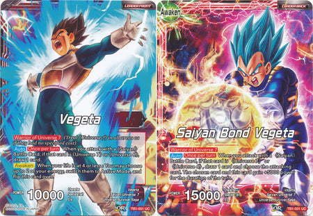 Vegeta // Saiyan Bond Vegeta (TB1-001) [The Tournament of Power] | Event Horizon Hobbies CA