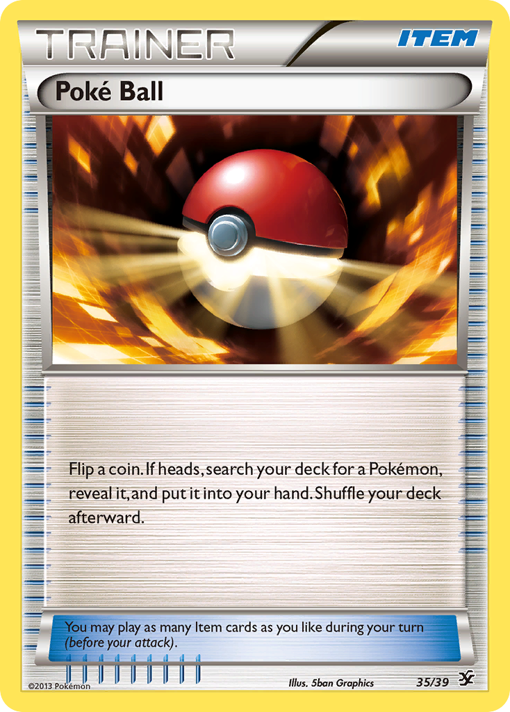 Poke Ball (35/39) [XY: Kalos Starter Set] | Event Horizon Hobbies CA