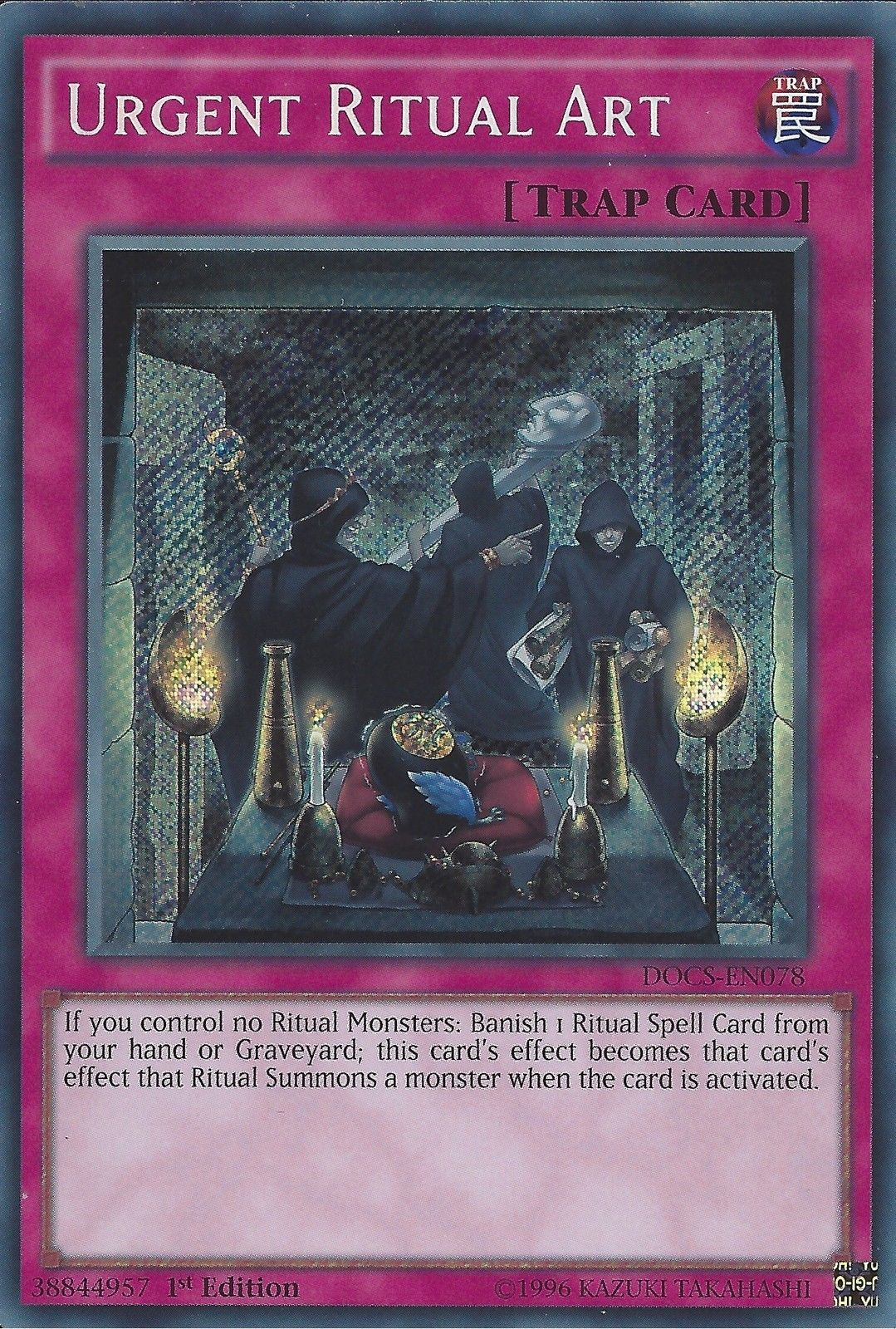 Urgent Ritual Art [DOCS-EN078] Secret Rare | Event Horizon Hobbies CA