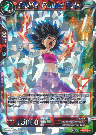 Caulifla, Frenzied Sister (DB1-010) [Dragon Brawl] | Event Horizon Hobbies CA