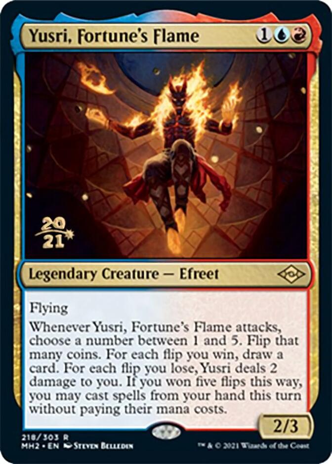 Yusri, Fortune's Flame [Modern Horizons 2 Prerelease Promos] | Event Horizon Hobbies CA