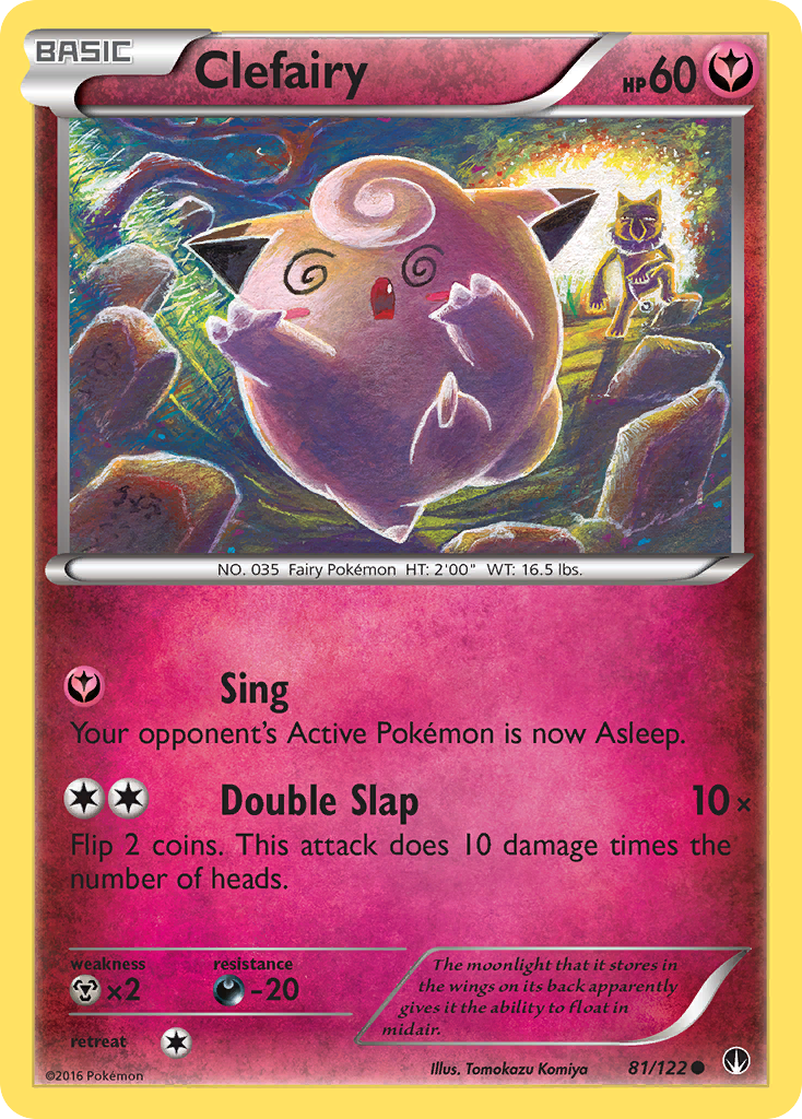 Clefairy (81/122) [XY: BREAKpoint] | Event Horizon Hobbies CA