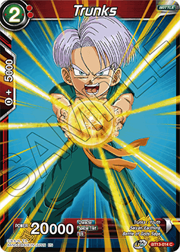 Trunks (Common) (BT13-014) [Supreme Rivalry] | Event Horizon Hobbies CA