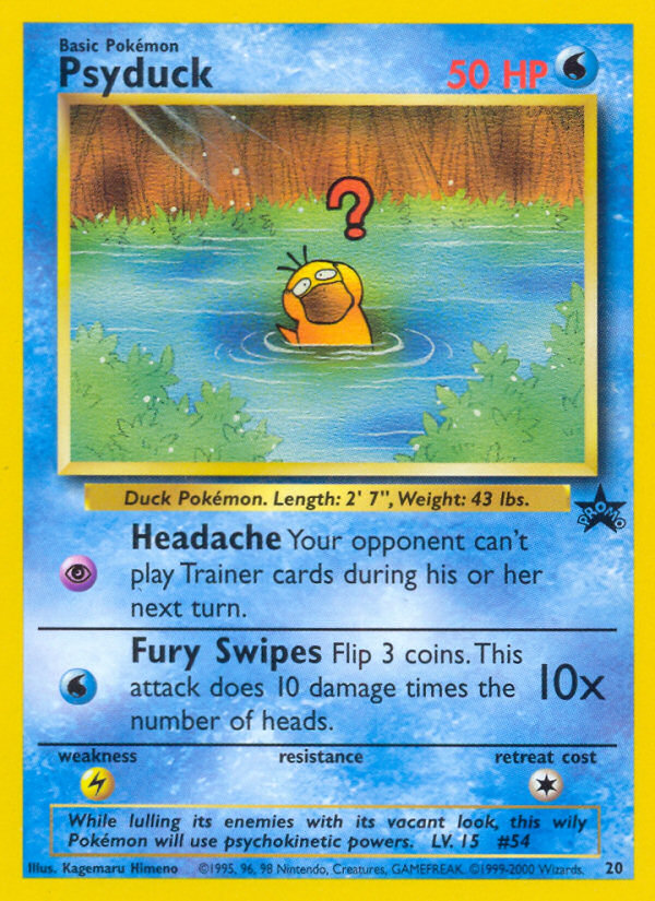 Psyduck (20) [Wizards of the Coast: Black Star Promos] | Event Horizon Hobbies CA