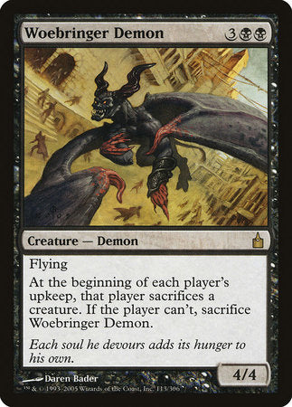 Woebringer Demon [Ravnica: City of Guilds] | Event Horizon Hobbies CA