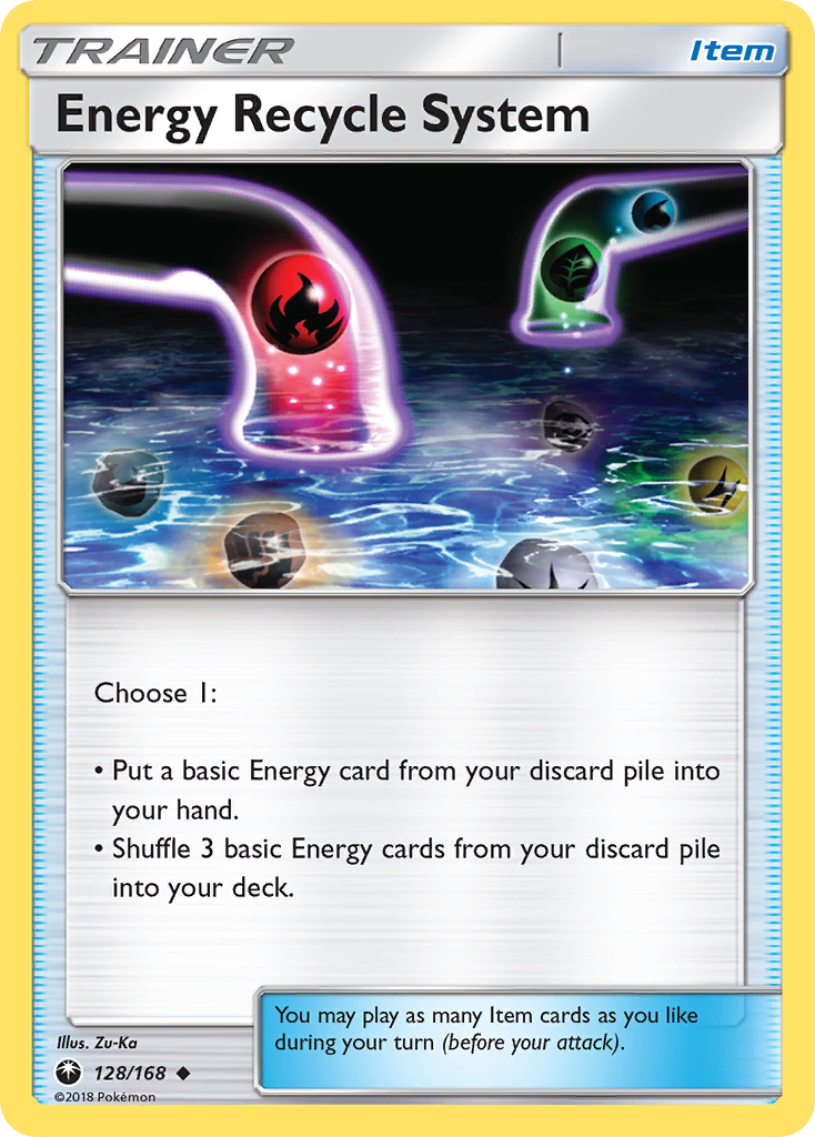 Energy Recycle System (128/168) [Sun & Moon: Celestial Storm] | Event Horizon Hobbies CA