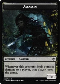 Assassin // Morph Double-sided Token [Commander 2019 Tokens] | Event Horizon Hobbies CA