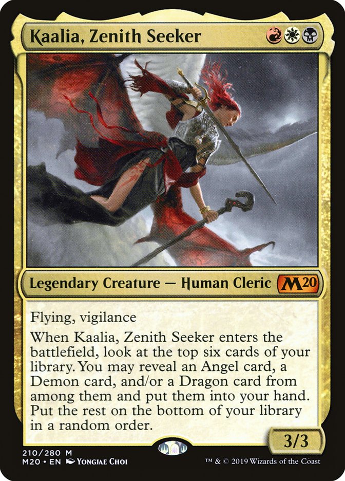 Kaalia, Zenith Seeker [Core Set 2020] | Event Horizon Hobbies CA