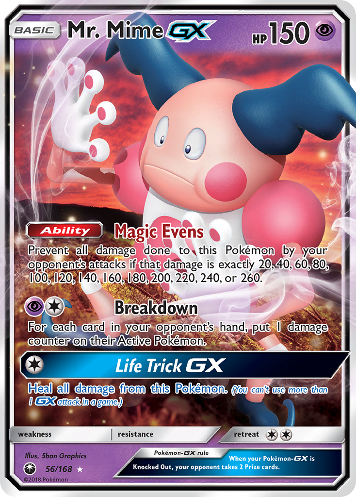 Mr. Mime GX (56/168) [Sun & Moon: Celestial Storm] | Event Horizon Hobbies CA