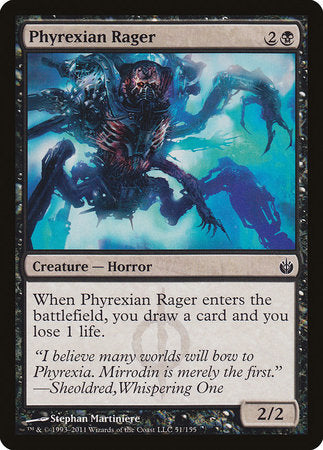 Phyrexian Rager [Mirrodin Besieged] | Event Horizon Hobbies CA