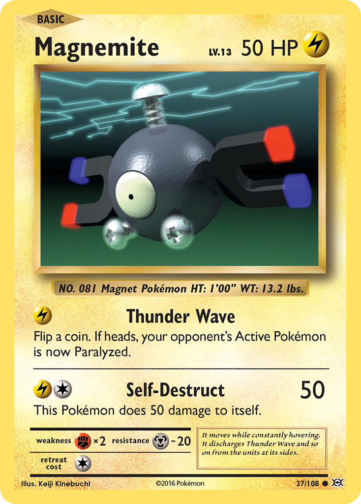 Magnemite (37/108) [XY: Evolutions] | Event Horizon Hobbies CA