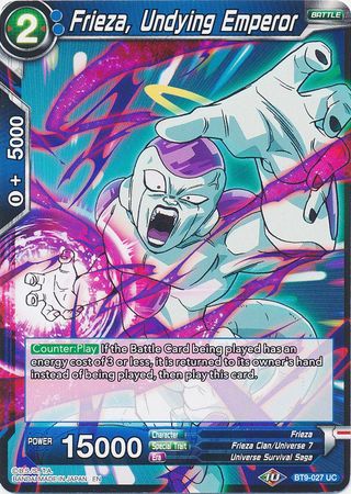 Frieza, Undying Emperor (BT9-027) [Universal Onslaught] | Event Horizon Hobbies CA