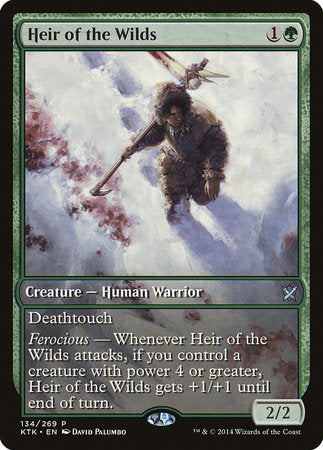 Heir of the Wilds [Khans of Tarkir Promos] | Event Horizon Hobbies CA