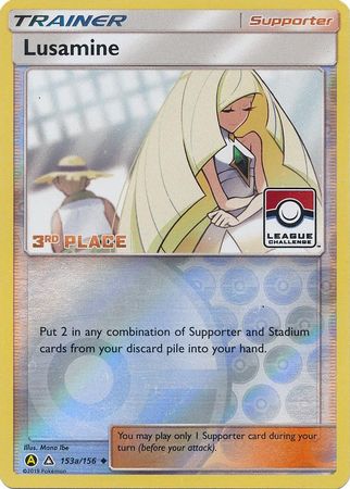 Lusamine (153a/156) (League Challenge Alt Art 3rd Place) [Sun & Moon: Ultra Prism] | Event Horizon Hobbies CA