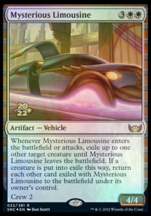 Mysterious Limousine [Streets of New Capenna Prerelease Promos] | Event Horizon Hobbies CA