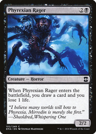 Phyrexian Rager [Eternal Masters] | Event Horizon Hobbies CA