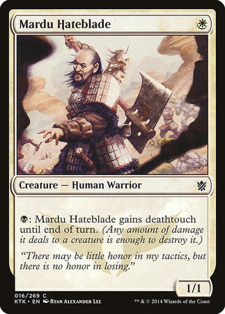 Mardu Hateblade [Khans of Tarkir] | Event Horizon Hobbies CA