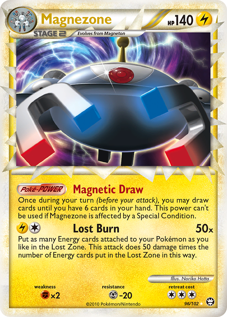 Magnezone (96/102) [HeartGold & SoulSilver: Triumphant] | Event Horizon Hobbies CA