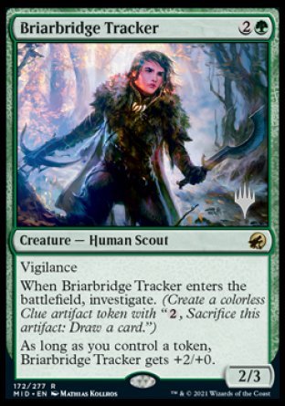 Briarbridge Tracker (Promo Pack) [Innistrad: Midnight Hunt Promos] | Event Horizon Hobbies CA