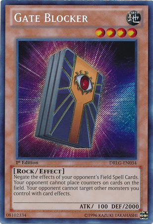 Gate Blocker [DRLG-EN034] Secret Rare | Event Horizon Hobbies CA