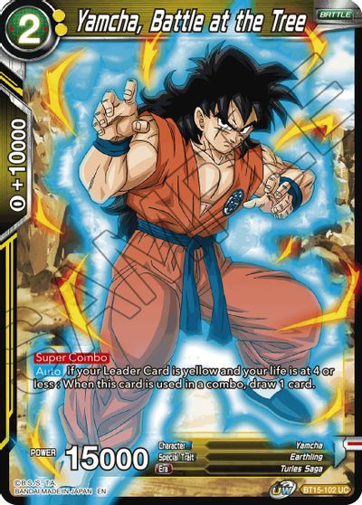 Yamcha, Battle at the Tree (BT15-102) [Saiyan Showdown] | Event Horizon Hobbies CA