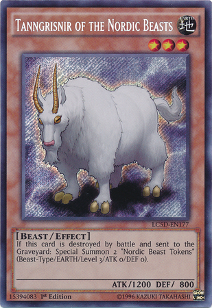 Tanngrisnir of the Nordic Beasts [LC5D-EN177] Secret Rare | Event Horizon Hobbies CA