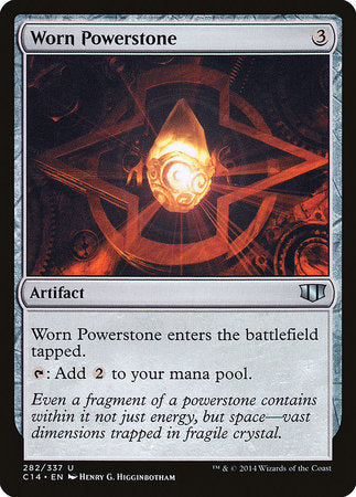 Worn Powerstone [Commander 2014] | Event Horizon Hobbies CA