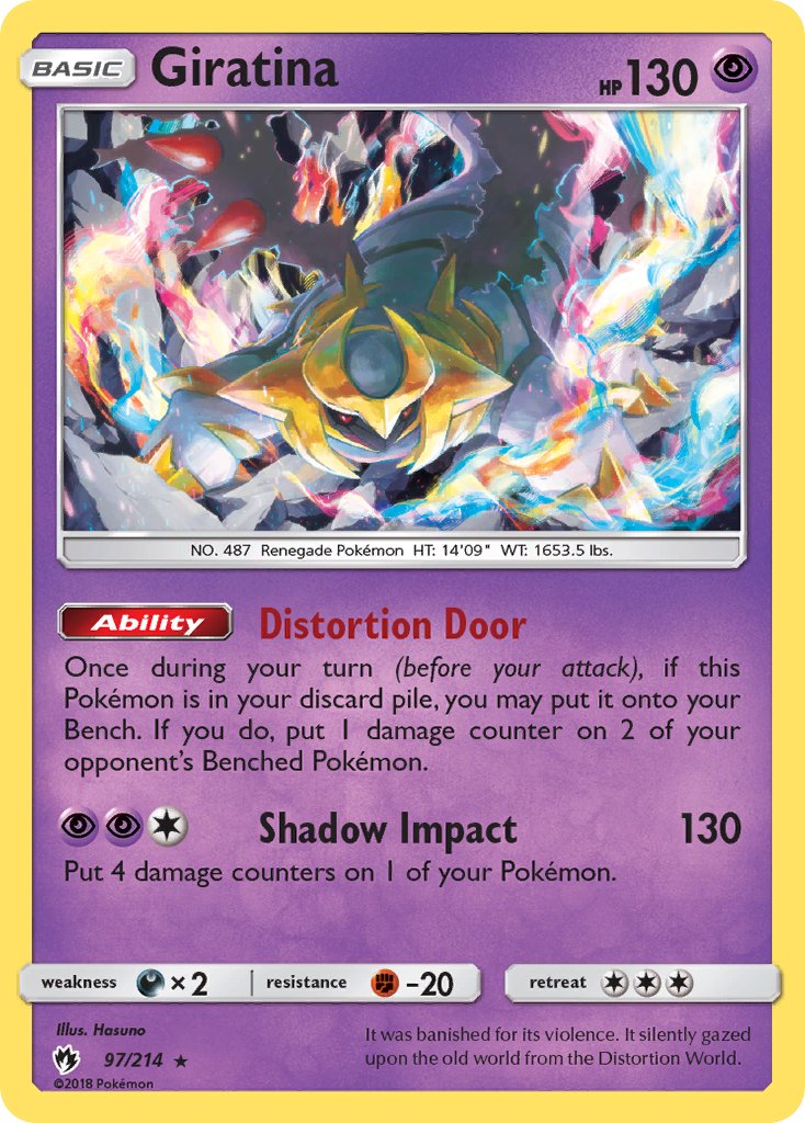 Giratina (97/214) (Theme Deck Exclusive) [Sun & Moon: Lost Thunder] | Event Horizon Hobbies CA