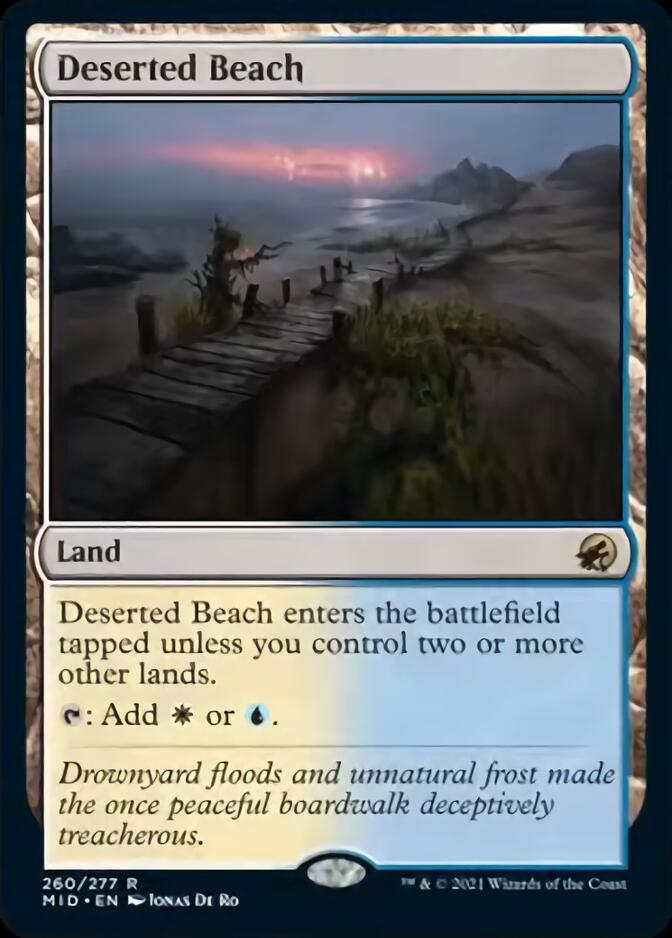 Deserted Beach [Innistrad: Midnight Hunt] | Event Horizon Hobbies CA