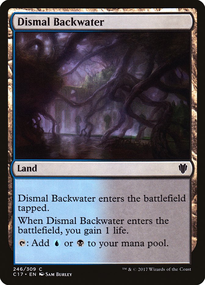 Dismal Backwater [Commander 2017] | Event Horizon Hobbies CA