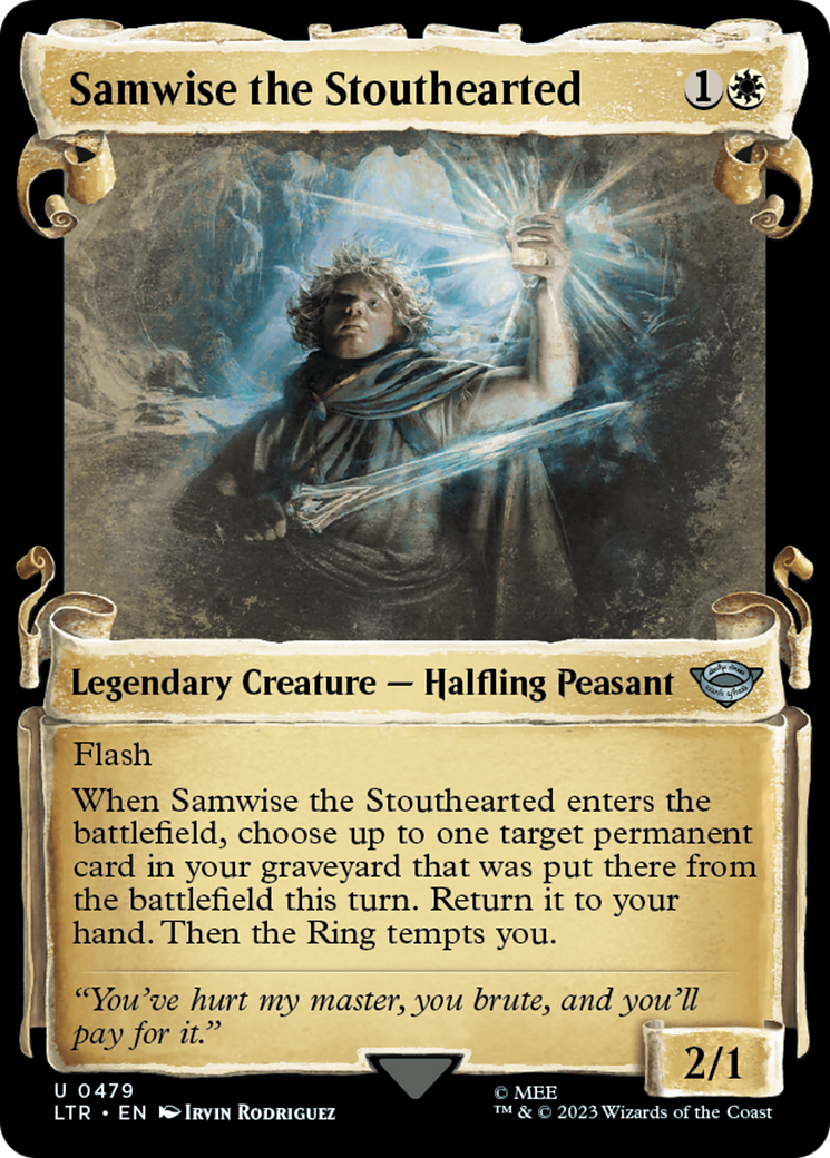 Samwise the Stouthearted [The Lord of the Rings: Tales of Middle-Earth Showcase Scrolls] | Event Horizon Hobbies CA