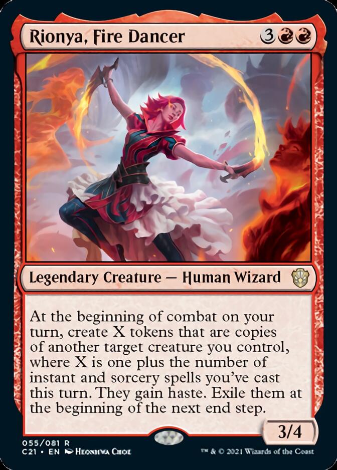 Rionya, Fire Dancer [Commander 2021] | Event Horizon Hobbies CA