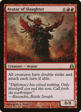 Avatar of Slaughter [Commander 2011]