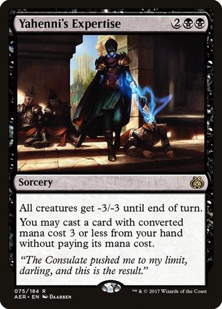 Yahenni's Expertise [Aether Revolt] | Event Horizon Hobbies CA