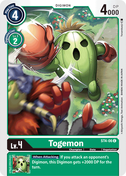 Togemon [ST4-06] [Starter Deck: Giga Green] | Event Horizon Hobbies CA