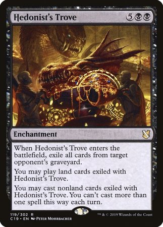 Hedonist's Trove [Commander 2019] | Event Horizon Hobbies CA